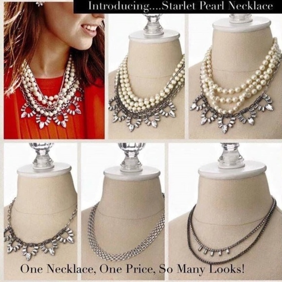 Stella & Dot Jewelry - :: Stella & Dot [V] 4-in-1 Starlet Pearl Necklace
